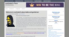 Desktop Screenshot of coolindark.com